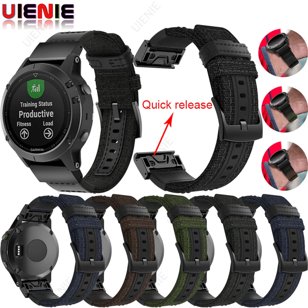 Ремешок для наручных часов Garmin Fenix 5/5Plus/6/6Pro/подход S60/S62/Forerunner 935/945 22 мм | Наручные