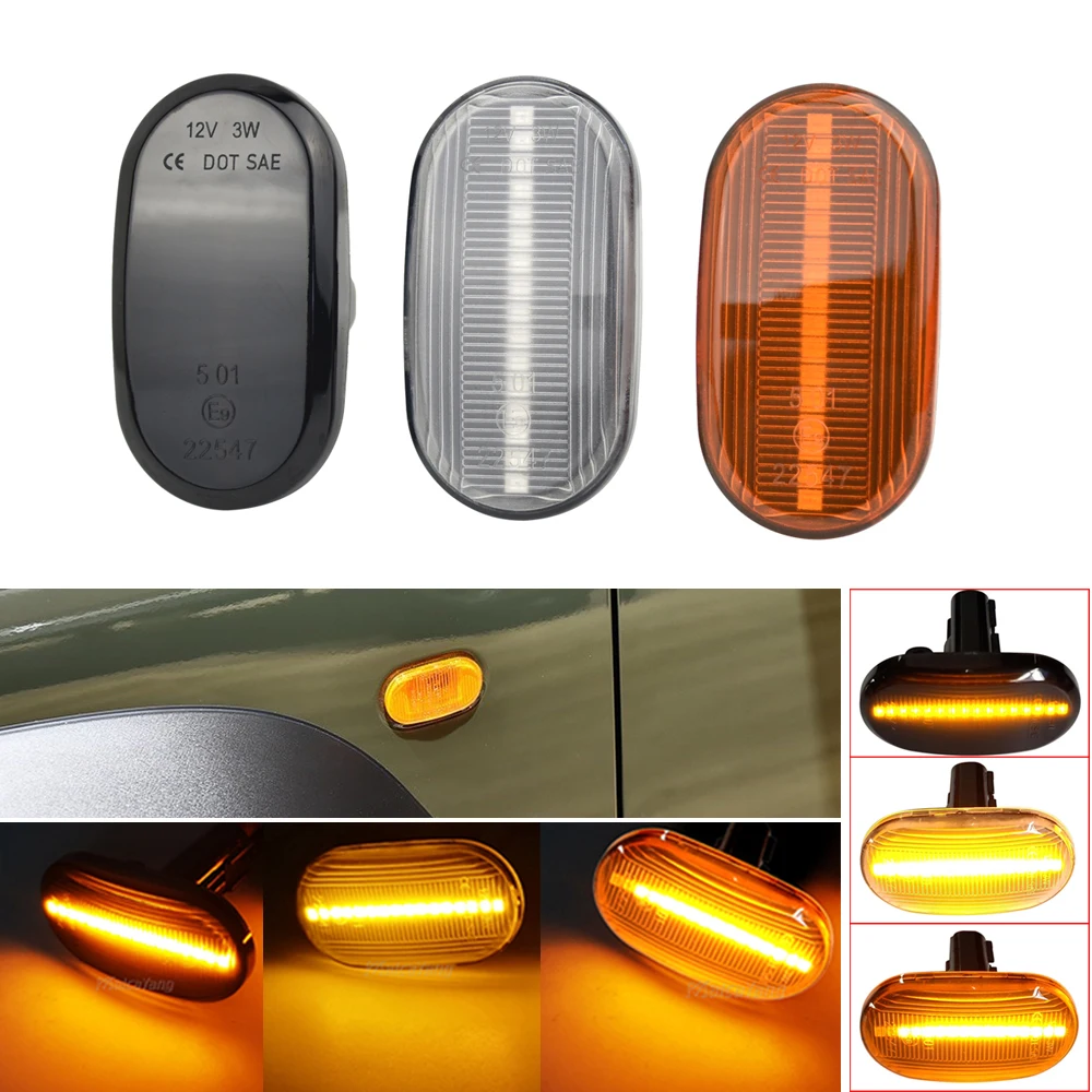 1Pair LED Dynamic Side Marker Light Turn Signal Indicator Repeater Lamp For Suzuki Jimny JB64W JB74W JB23W Lapin HE21S Carry
1Pair LED Dynamic Side Marker Light Turn Signal Indicator Repeater Lamp For Suzuki Jimny JB64W JB74W JB23W Lapin HE21S Carry