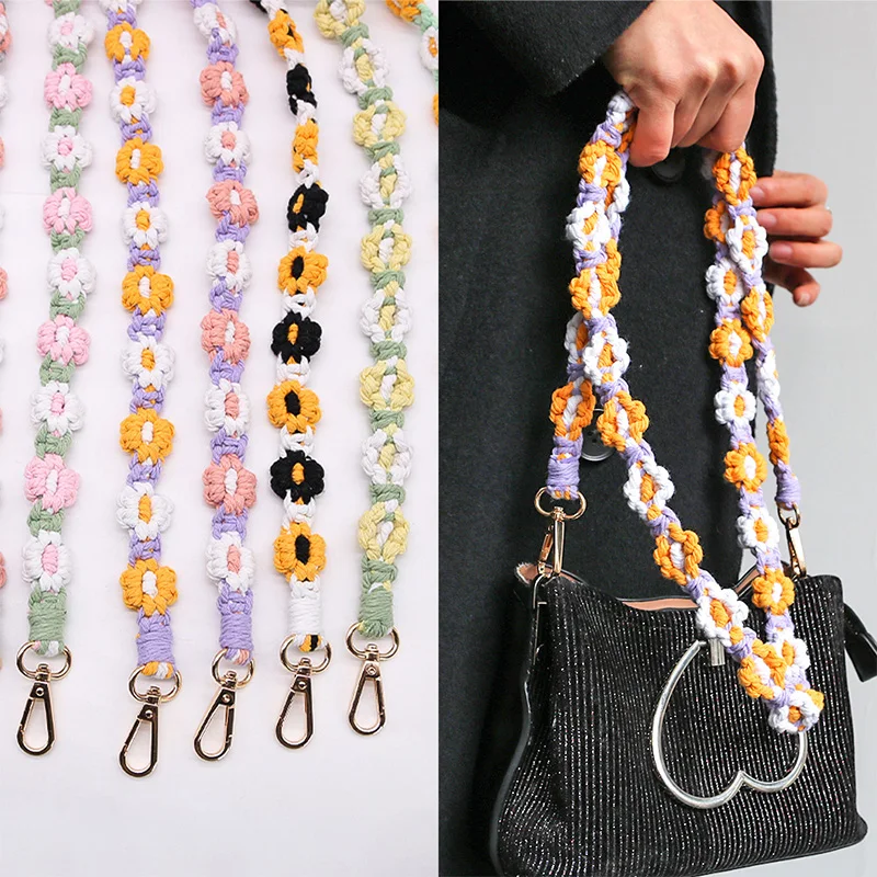 Macrame Bag Purse Decorative Crossbody Strap Braided Flower Handmade Lanyard Hanging Rope Phone Holder Boho 
Macrame Bag Purse Decorative Crossbody Strap Braided Flower Handmade Lanyard Hanging Rope Phone Holder Boho