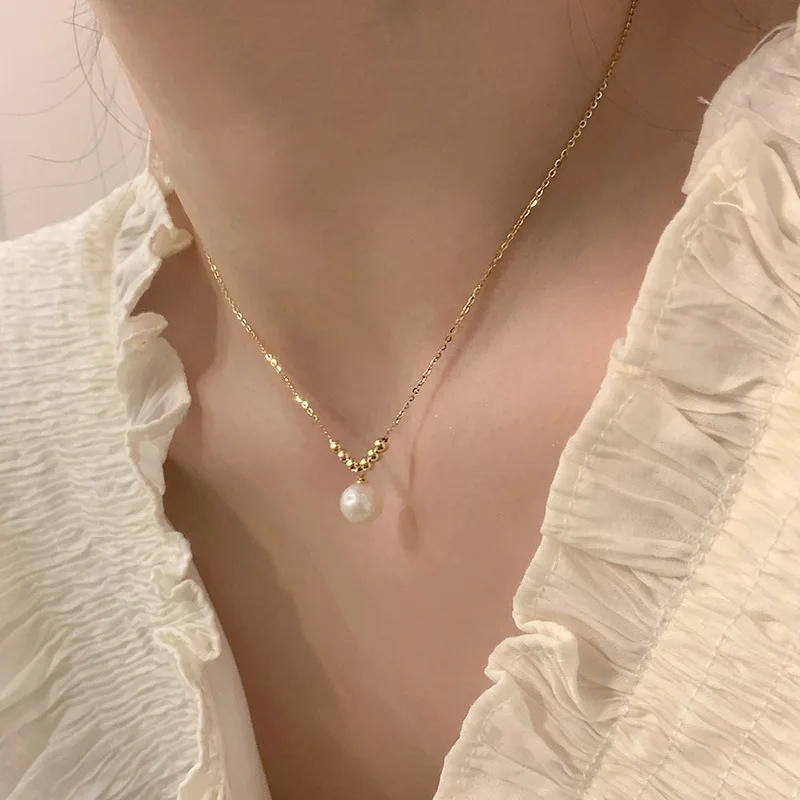 2022 New Luxury Pearl Pendant Necklace Y2K Jewelry Accessories Women Korean Fashion
2022 New Luxury Pearl Pendant Necklace Y2K Jewelry Accessories Women Korean Fashion