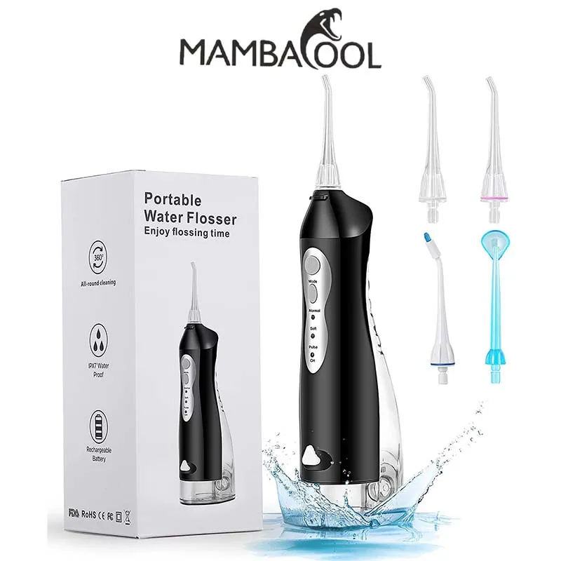 Oral Irrigator USB Rechargeable Water Flosser Portable Dental Water Jet 300ML Water Tank Waterproof Teeth Cleaner
Oral Irrigator USB Rechargeable Water Flosser Portable Dental Water Jet 300ML Water Tank Waterproof Teeth Cleaner