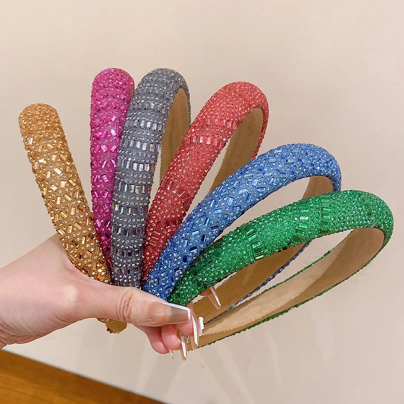 2023 Best Seller in Europe and America Retro Color Rhinestone Headband Women's Fashion All-Match Hairband Women
2023 Best Seller in Europe and America Retro Color Rhinestone Headband Women's Fashion All-Match Hairband Women