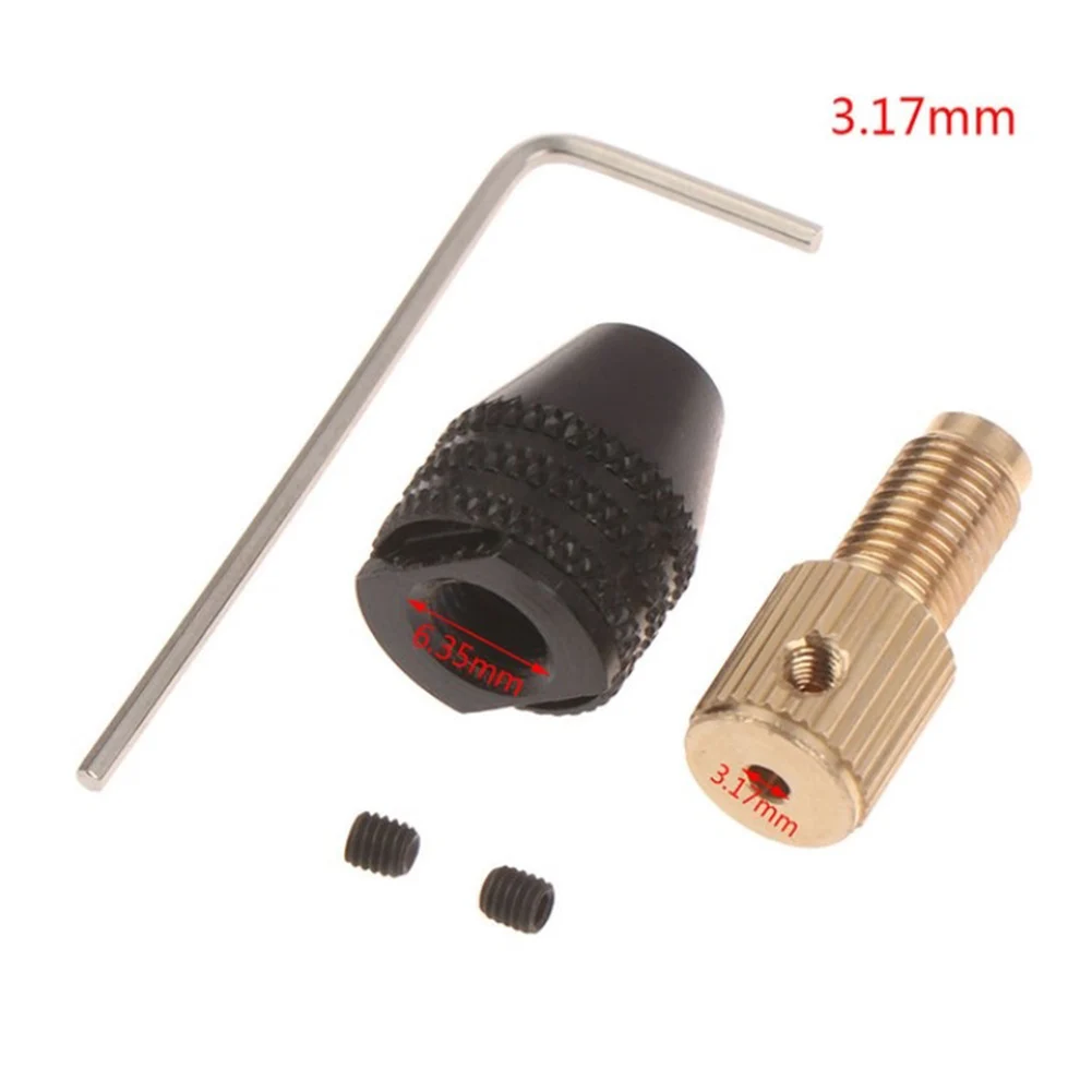 Drill Chuck Electric Motor Shaft Mini Chuck Fixture Clamp Quick Change Keyless Drill Bit Adapter Holder Clamp 2.0/2.3/3.17mm
Drill Chuck Electric Motor Shaft Mini Chuck Fixture Clamp Quick Change Keyless Drill Bit Adapter Holder Clamp 2.0/2.3/3.17mm