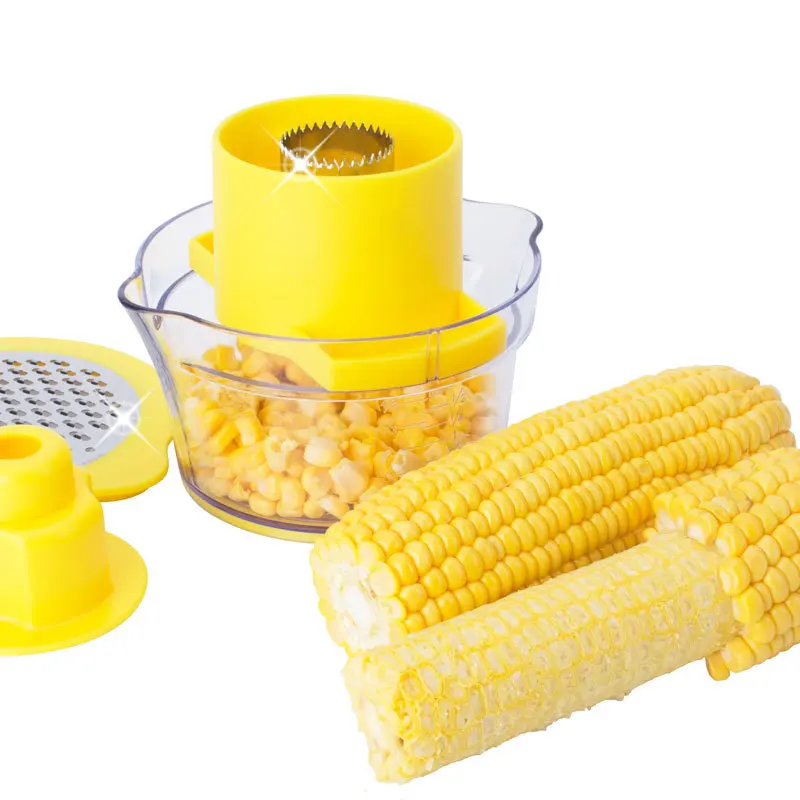 Stainless Steel Corn Thresher Stripper Peeler Corn Husker Household Corn Cutter Cob Peeler Stripper Kernel Cutter Kitchen Tools
Stainless Steel Corn Thresher Stripper Peeler Corn Husker Household Corn Cutter Cob Peeler Stripper Kernel Cutter Kitchen Tools