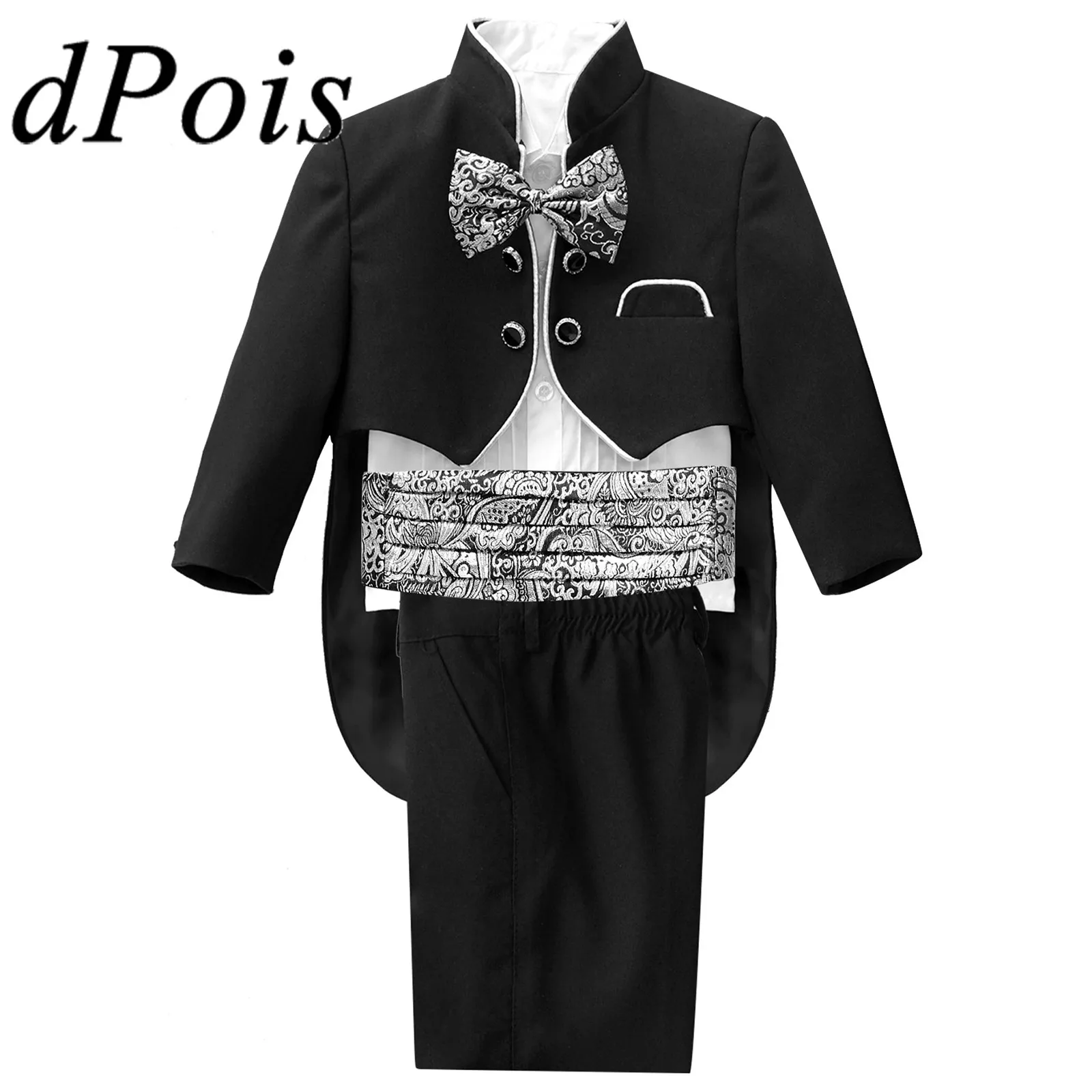 Baby Boys Baptism Suit Birthday Party Dress Tuxedo Jacquard Christening Gown Baby Infants Formal Clothes Boy's Wedding Suit
Baby Boys Baptism Suit Birthday Party Dress Tuxedo Jacquard Christening Gown Baby Infants Formal Clothes Boy's Wedding Suit