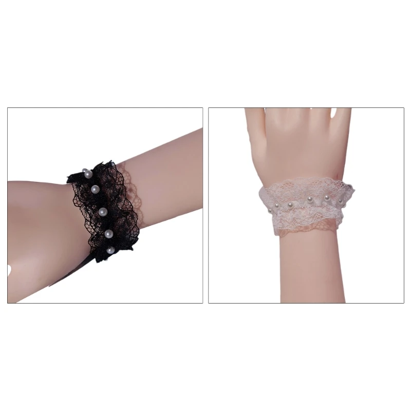 Womens Bohemian Lace Bracelet Vintage Cuffs Bangle Bracelet Sweet Wide Stretch Pearl Bracelet Wristband Party Jewelry
Womens Bohemian Lace Bracelet Vintage Cuffs Bangle Bracelet Sweet Wide Stretch Pearl Bracelet Wristband Party Jewelry