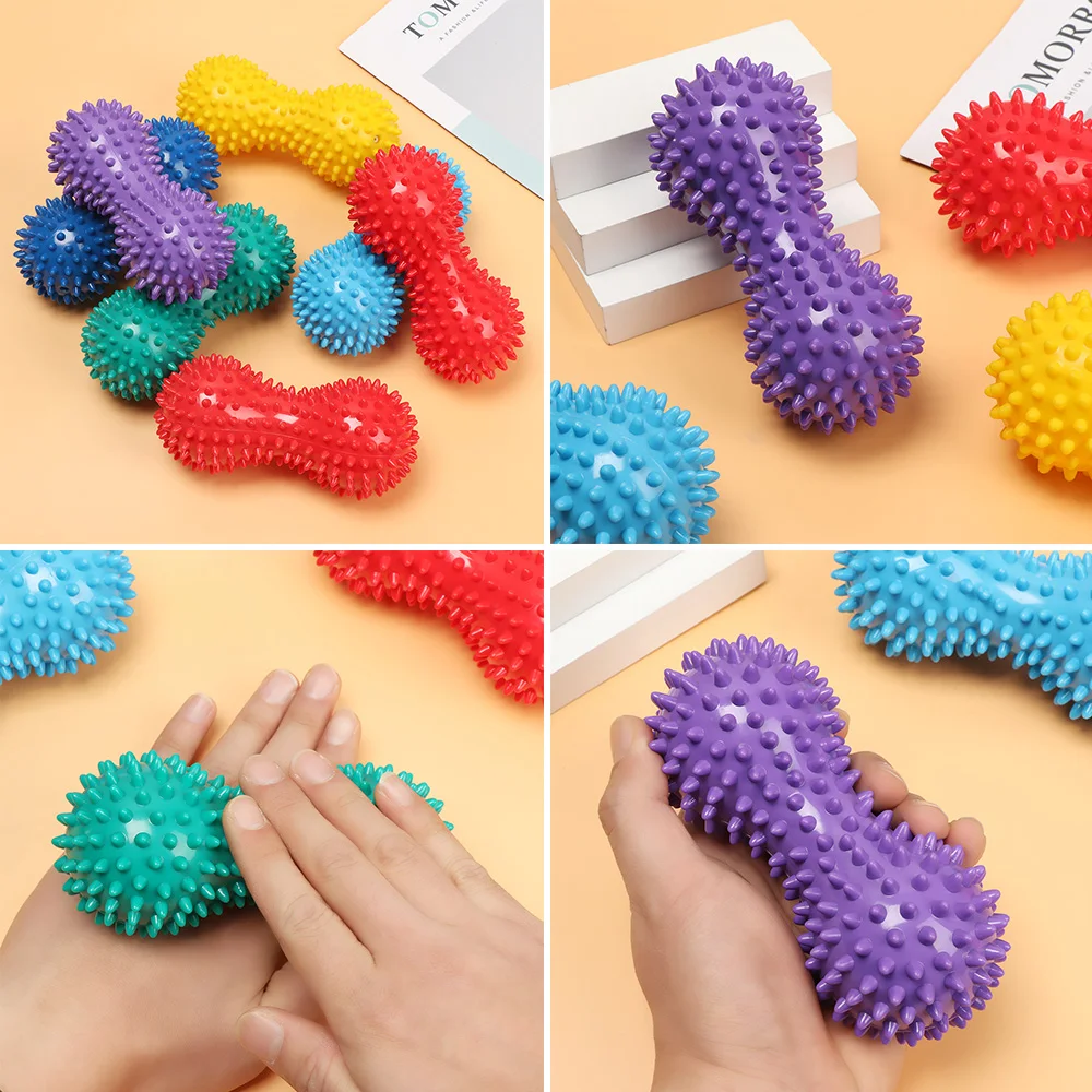 Ease Peanut Shape Fitness Training Yoga Fascial Ball Prickly Massage Ball Massager
Ease Peanut Shape Fitness Training Yoga Fascial Ball Prickly Massage Ball Massager