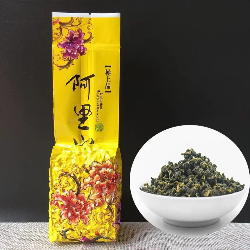 

Taiwan Alishan High Moutains oolong -Tea AAA Tai Wan Ali Shan High Moutain Organic Green -Tea Beauty Weight Loss slimming -Tea