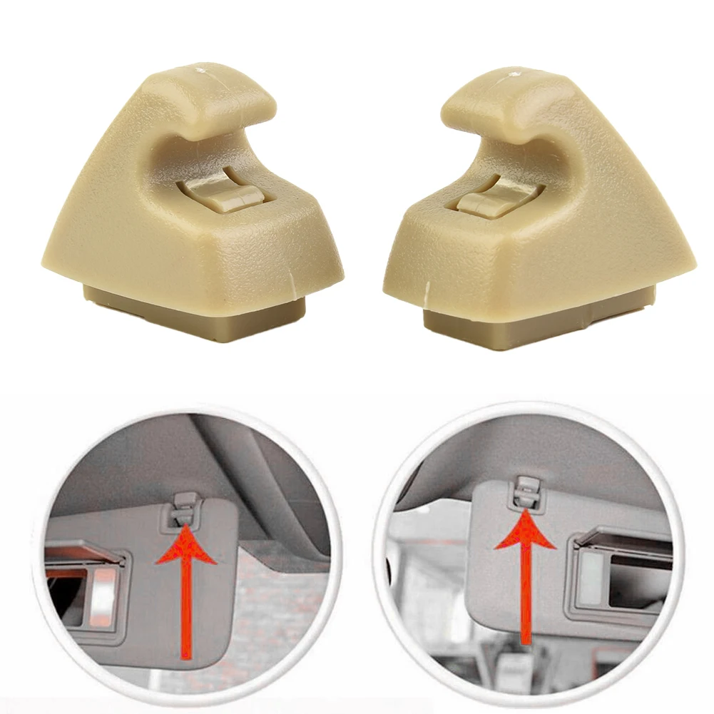 2x Sun Visor Hooks Support Clamp Holder Fixing Clips For GMC 95994975 Car Hanger Accessories 95994975 37mmx24mmx30mm
2x Sun Visor Hooks Support Clamp Holder Fixing Clips For GMC 95994975 Car Hanger Accessories 95994975 37mmx24mmx30mm