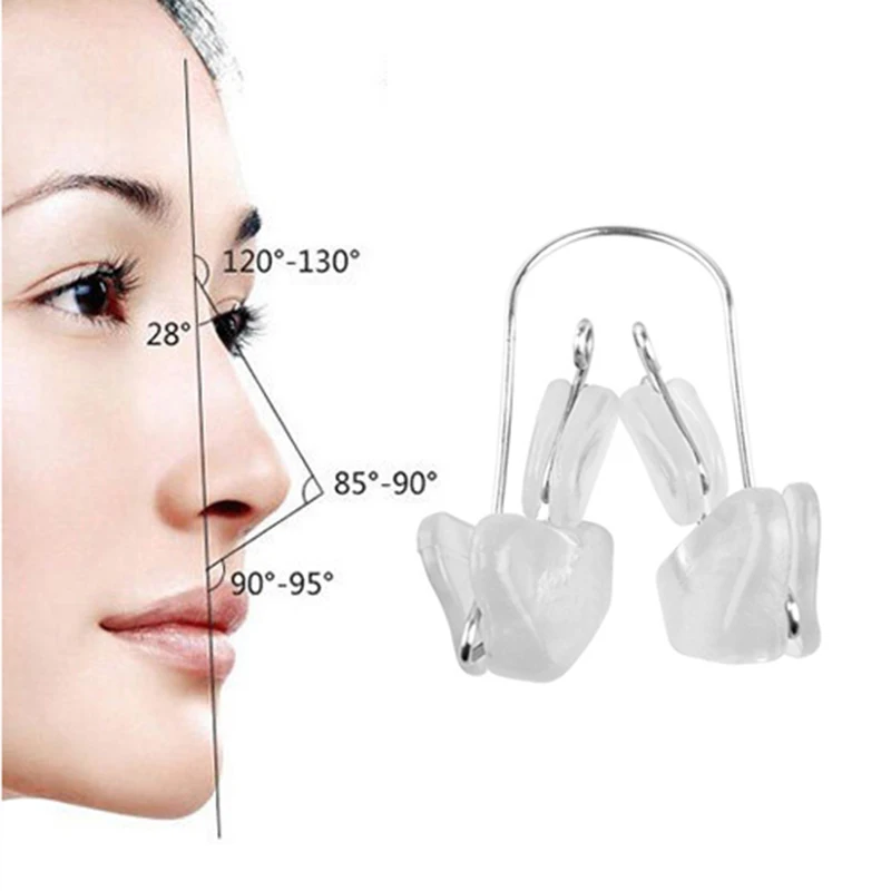 

Silicone Nose Clip Shaper Nose Up Reducer Lifter Corrector Improve Nose Bridge Shaping Beauty Tools Massager Accessories