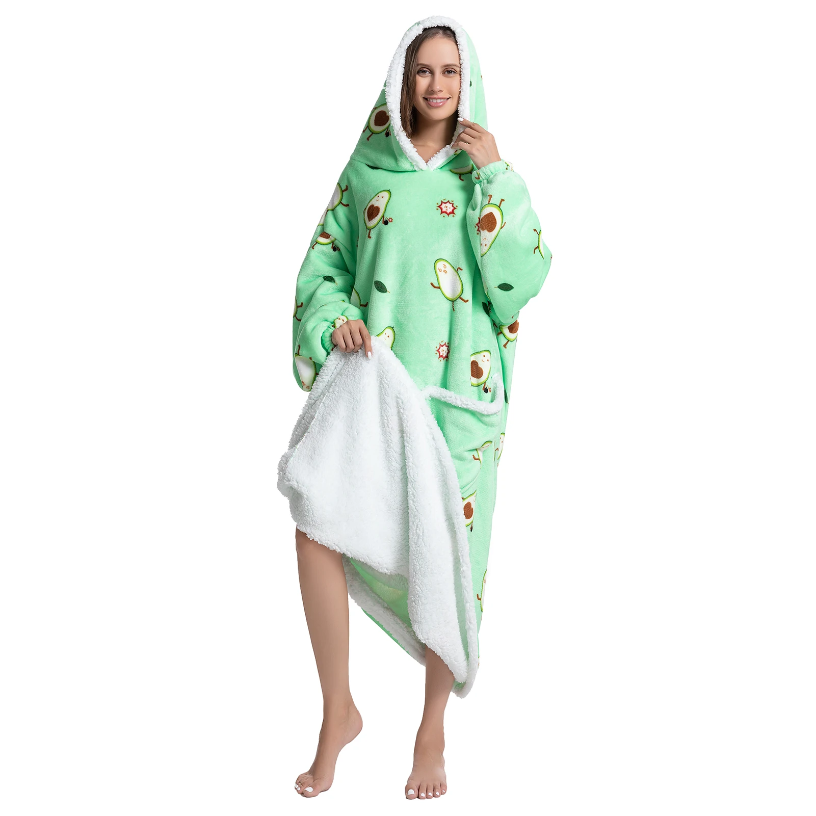 Hoodie Blanket Wearable Blanket Hoodie Oversized Sweatshirt Oversized Blanket Hoodie With Giant Pocket Comfortable Blanket
Hoodie Blanket Wearable Blanket Hoodie Oversized Sweatshirt Oversized Blanket Hoodie With Giant Pocket Comfortable Blanket