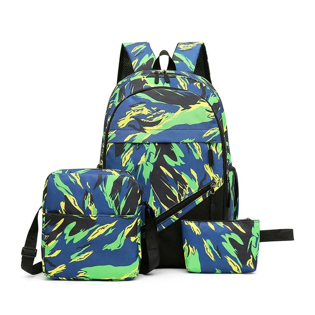 Camouflage Printed School Backpack 3 Pcs/Set For Teen Girls Boys Lightweight Elementary School Bag Pencil Case For Kids Mochilas
Camouflage Printed School Backpack 3 Pcs/Set For Teen Girls Boys Lightweight Elementary School Bag Pencil Case For Kids Mochilas