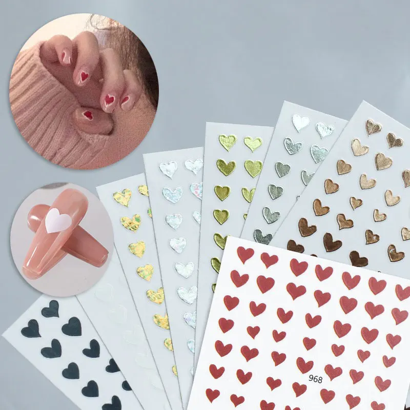 New Valentine Heart Nail Sticker Black White Letter Design Slider Nail Art Decoration 3D Nail Sticker Accessories
New Valentine Heart Nail Sticker Black White Letter Design Slider Nail Art Decoration 3D Nail Sticker Accessories