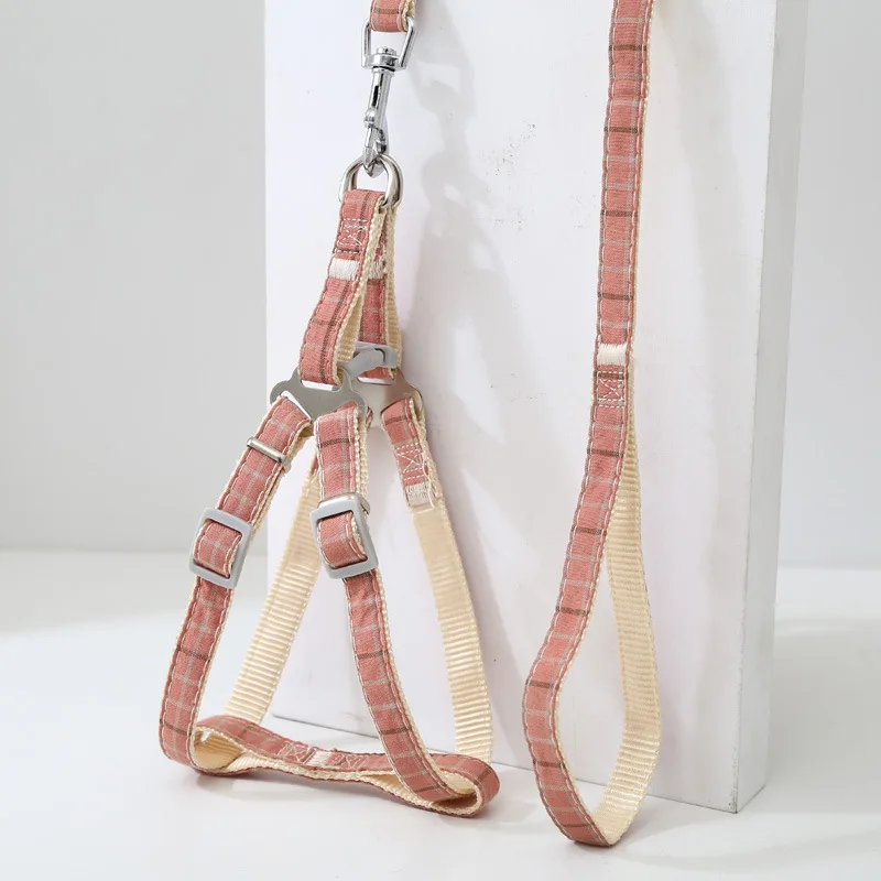 Dog Harness Leash Collar Set Adjustable Dog Cat Harness For Small Medium Pet Collar Leash Outdoor Walking Leash Chain Collars
Dog Harness Leash Collar Set Adjustable Dog Cat Harness For Small Medium Pet Collar Leash Outdoor Walking Leash Chain Collars