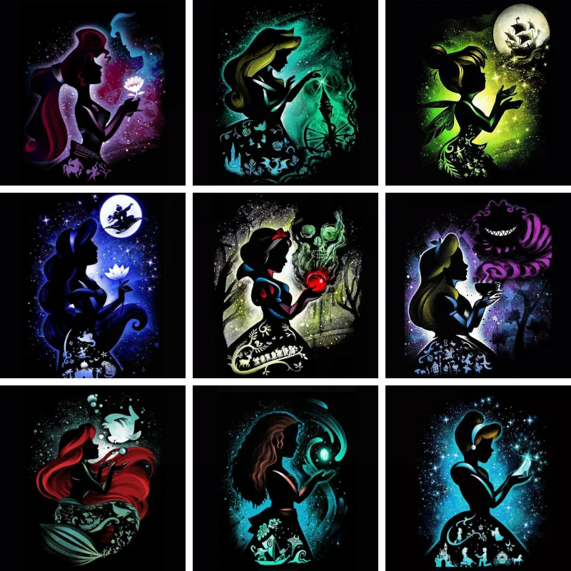 5D DIY All Stars Disney Princess Diamond Painting Embroidery Square Cartoon Craft Kits Ariel Jasmine Frozen Mulan Merida Anime
5D DIY All Stars Disney Princess Diamond Painting Embroidery Square Cartoon Craft Kits Ariel Jasmine Frozen Mulan Merida Anime