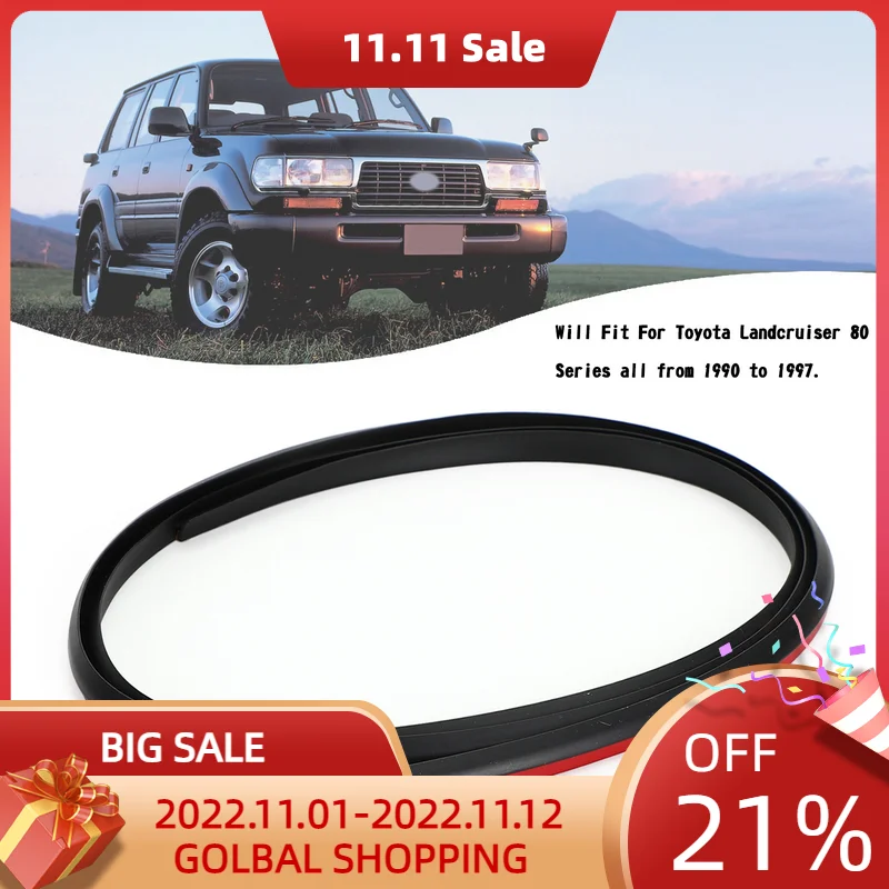 Artudatech Flare Rubber Seal 538516002001 For Toyota Landcruiser 80 Series FJ80 HDJ80 HZJ80 Car Accessories
Artudatech Flare Rubber Seal 538516002001 For Toyota Landcruiser 80 Series FJ80 HDJ80 HZJ80 Car Accessories
