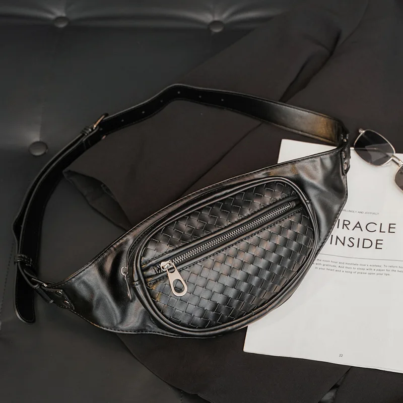 2022 New Men's Front Chest Bag Crossbody Bag Woven Casual Chest Bag Mobile Phone Waist Bag Multifunctional Men's Bag
2022 New Men's Front Chest Bag Crossbody Bag Woven Casual Chest Bag Mobile Phone Waist Bag Multifunctional Men's Bag