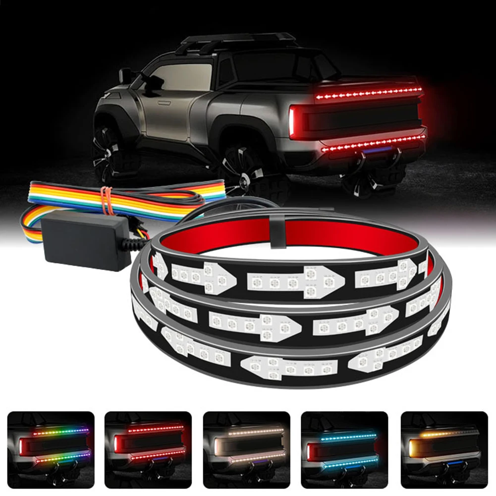 12V/24V Car LED Tailgate Light LED Truck Tailgate Light Bar Red Running Turn Signal Brake Reverse Backup Tail Light Strip
12V/24V Car LED Tailgate Light LED Truck Tailgate Light Bar Red Running Turn Signal Brake Reverse Backup Tail Light Strip