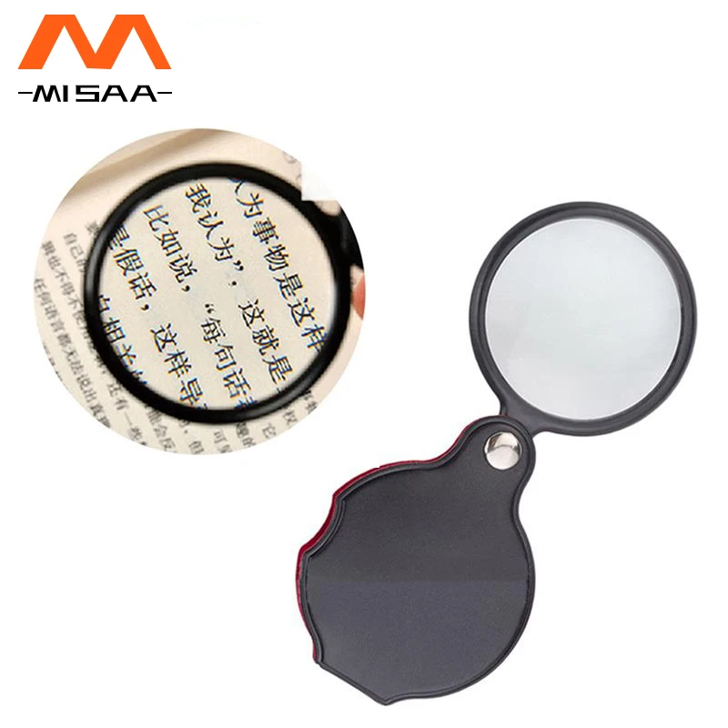Mini Magnifying Glass Portable 8X Folding Magnifier Daily Handheld Magnifying Glasses Reading Magnifier Loupe Older Glass Tools
Mini Magnifying Glass Portable 8X Folding Magnifier Daily Handheld Magnifying Glasses Reading Magnifier Loupe Older Glass Tools