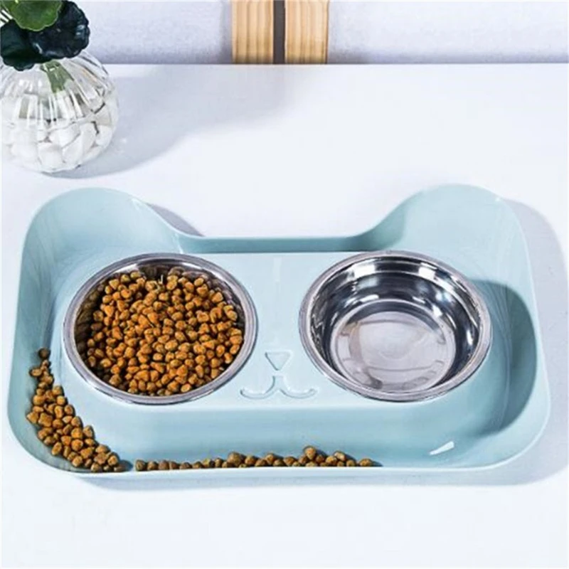 Double Pet Bowls Dog Food Water Feeder Stainless Steel Pet Drinking Dish Feeder Cat Puppy Feeding Supplies Small Dog Accessories
Double Pet Bowls Dog Food Water Feeder Stainless Steel Pet Drinking Dish Feeder Cat Puppy Feeding Supplies Small Dog Accessories