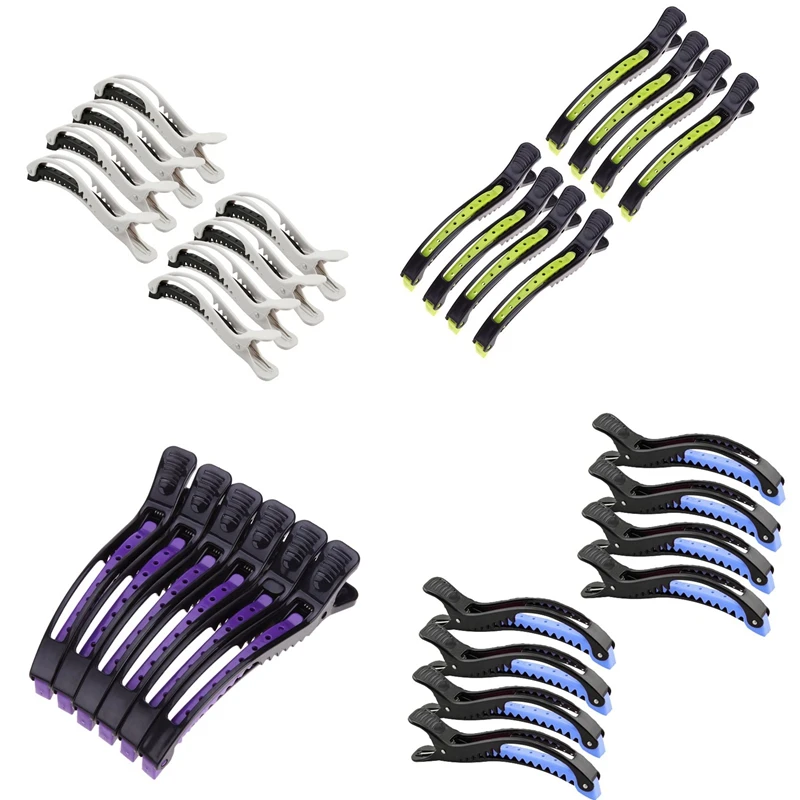 ASDS-8Pcs/Set Salon Crocodile Hair Grips Hairdressing Section Clip Clamps Hairpins Home DIY Hair Styling Tools
ASDS-8Pcs/Set Salon Crocodile Hair Grips Hairdressing Section Clip Clamps Hairpins Home DIY Hair Styling Tools