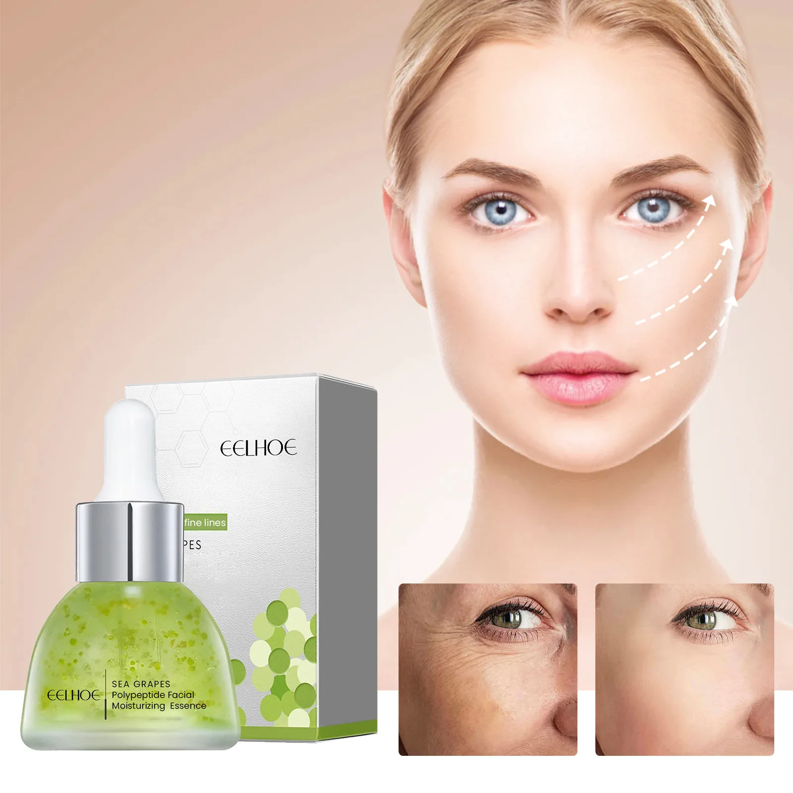 Sea Grape Multi-Skin Anti-Wrinkle Serum Firms Facial Skin to Prevent Aging and Diminish Frown Lines and Wrinkles
Sea Grape Multi-Skin Anti-Wrinkle Serum Firms Facial Skin to Prevent Aging and Diminish Frown Lines and Wrinkles