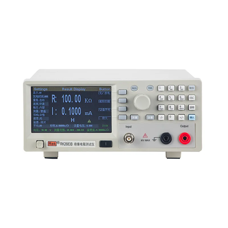 Cheap Rek digital withstanding voltage hipot megger insulation resistance tester megger RK2683B price
Cheap Rek digital withstanding voltage hipot megger insulation resistance tester megger RK2683B price