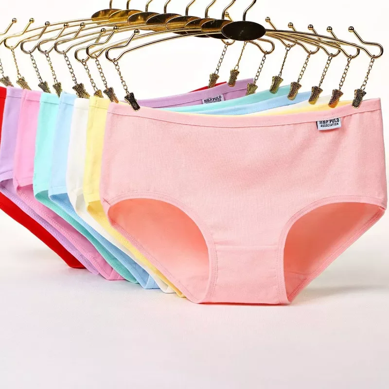 Pure Cotton Women Panties Underwear Cotton Breathable Solid Candy Color Women Girl Briefs Underpant Lingerie Panty
Pure Cotton Women Panties Underwear Cotton Breathable Solid Candy Color Women Girl Briefs Underpant Lingerie Panty