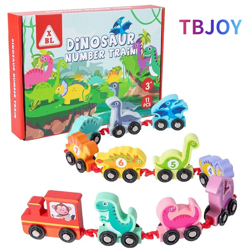 0-10 Digital Dinosaur Train Assembly Combination Children's Early Educational Wooden Drag Intelligence Building Blocks Toy Car
0-10 Digital Dinosaur Train Assembly Combination Children's Early Educational Wooden Drag Intelligence Building Blocks Toy Car