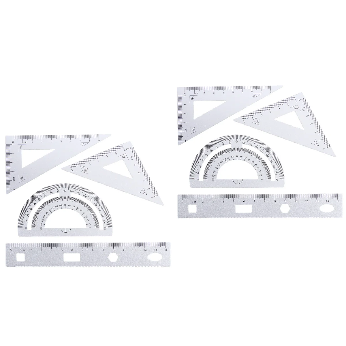 Ruler Geometry Set Math Tool Measuring Circle Trianglemetric Drawing Kit Scale Square Tools Kids Carpenters Protractor Student
Ruler Geometry Set Math Tool Measuring Circle Trianglemetric Drawing Kit Scale Square Tools Kids Carpenters Protractor Student