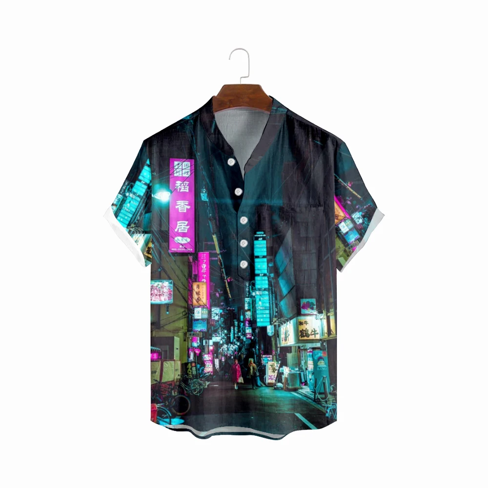 Men's and Women's Hawaiian Shirts Japanese Street and Signature Print Men's Short Sleeve Shirts Casual Youth Comfort Shirts
Men's and Women's Hawaiian Shirts Japanese Street and Signature Print Men's Short Sleeve Shirts Casual Youth Comfort Shirts