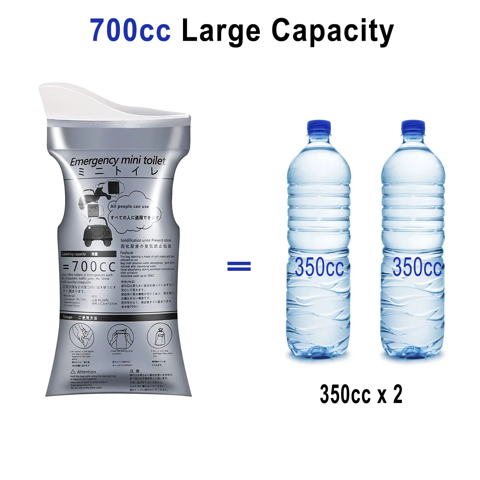 4/8pc 700 Ml Emergency Portable Car Urine Bag Vomit Bags Mini Toilet Emergen Camping Hiking Hunting Accessories Equipments
4/8pc 700 Ml Emergency Portable Car Urine Bag Vomit Bags Mini Toilet Emergen Camping Hiking Hunting Accessories Equipments