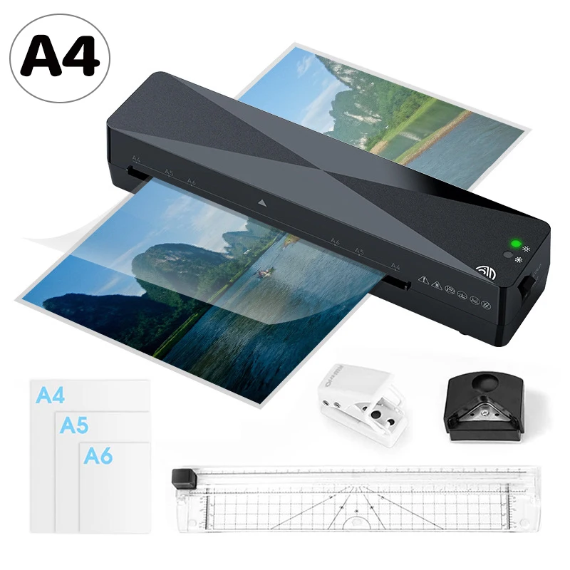 Professional Thermal Office Hot And Cold Laminator Machine For A4 Document Photo Blister Packaging Plastic Film Roll Laminator
Professional Thermal Office Hot And Cold Laminator Machine For A4 Document Photo Blister Packaging Plastic Film Roll Laminator