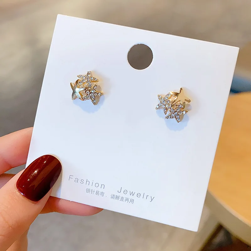 S925 Silvers 2022 New Korean Star Shape Stud Earrings French Earrings Wholesale Jewellery for Women Metal Exquisite Fashion
S925 Silvers 2022 New Korean Star Shape Stud Earrings French Earrings Wholesale Jewellery for Women Metal Exquisite Fashion