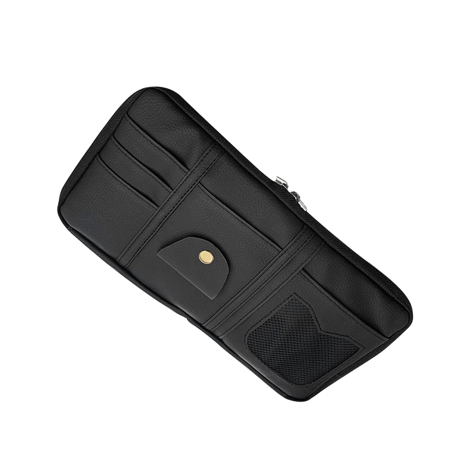 PU Phone Auto Truck Elastic Strap Easy Install Interior Accessory Storage Holder Card Multifunctional Car Sun Visor Organizer
PU Phone Auto Truck Elastic Strap Easy Install Interior Accessory Storage Holder Card Multifunctional Car Sun Visor Organizer