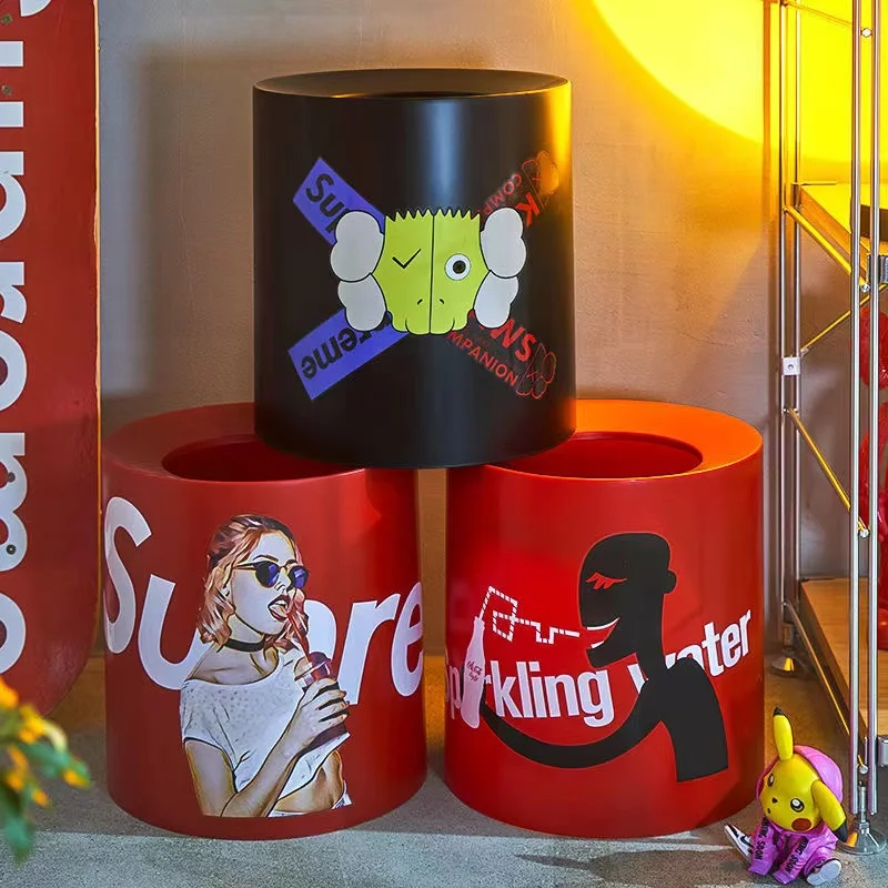 Trash can household living room light luxury creative large-capacity Nordic style ins net red double bedroom toilet paper basket
Trash can household living room light luxury creative large-capacity Nordic style ins net red double bedroom toilet paper basket