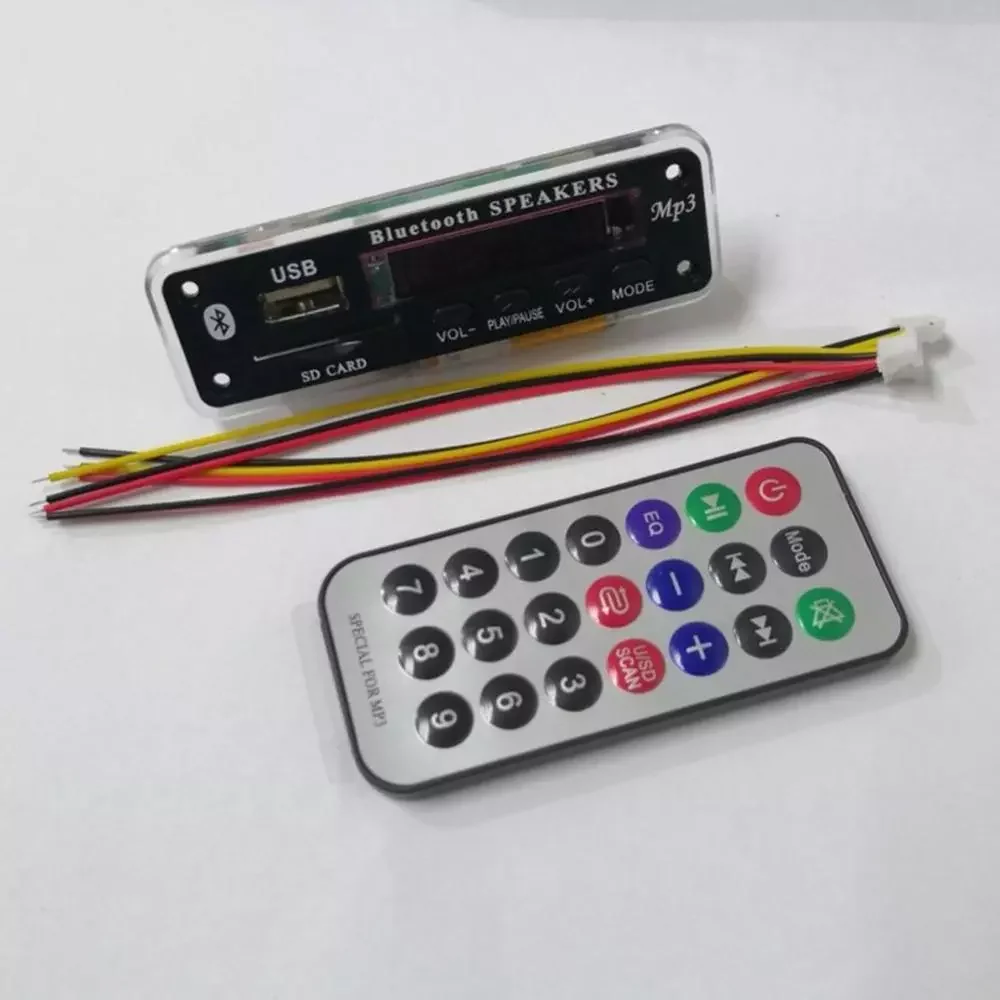 Автомобильный модуль динамика FM-радио USB SD-карта беспроводной Bluetooth 5,0 MP3 декодер плата отключения памяти
Автомобильный модуль динамика FM-радио USB SD-карта беспроводной Bluetooth 5,0 MP3 декодер плата отключения памяти