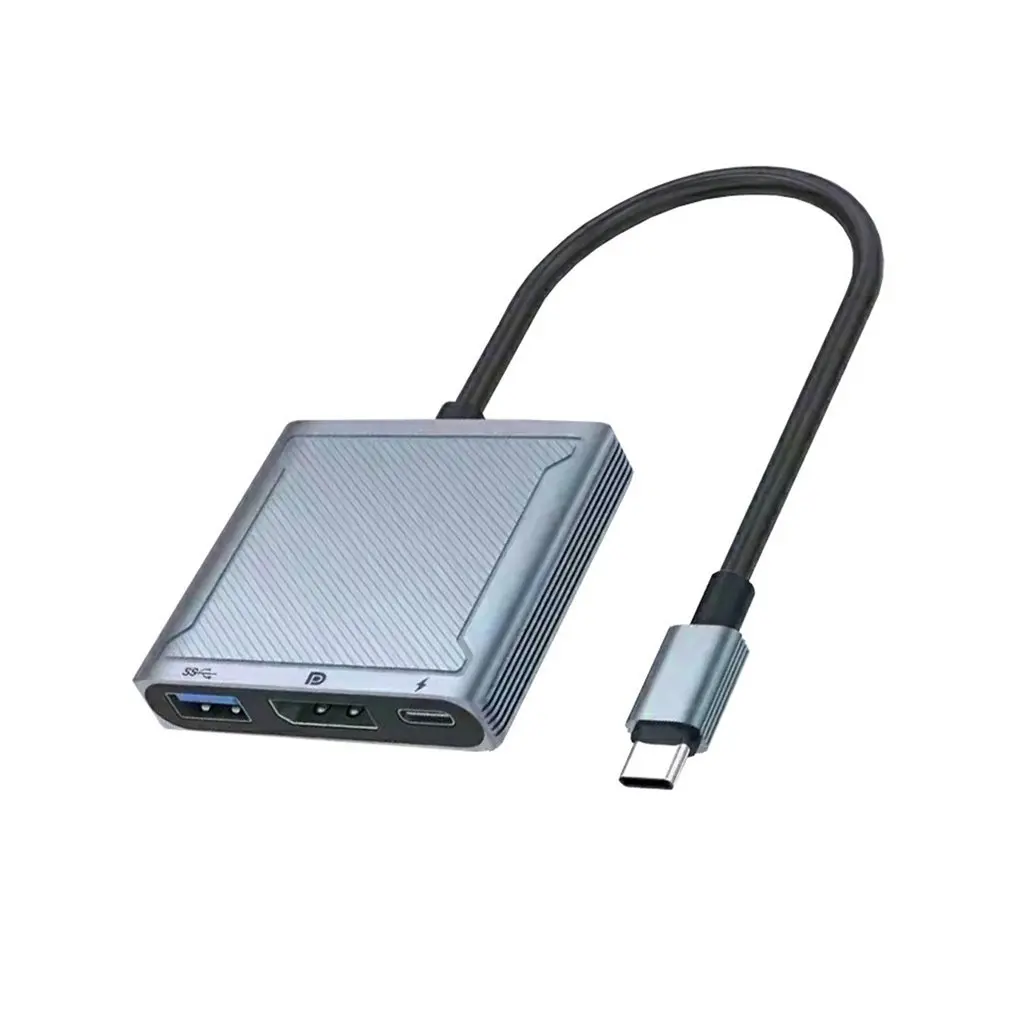 Adapter 8K DP Three-in-One Adapter USB C Adapter Type C Portable Hub Laptop Hub For Multi-port Display
Adapter 8K DP Three-in-One Adapter USB C Adapter Type C Portable Hub Laptop Hub For Multi-port Display
