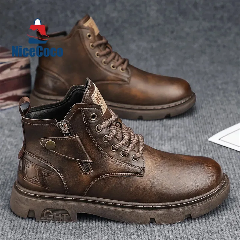 Shoes For Men Boots Chelsea Cowboy Combat Tactical Leather Casual Platform Designer Luxury Work Safety Ankle Sneakers 2023 1010
Shoes For Men Boots Chelsea Cowboy Combat Tactical Leather Casual Platform Designer Luxury Work Safety Ankle Sneakers 2023 1010