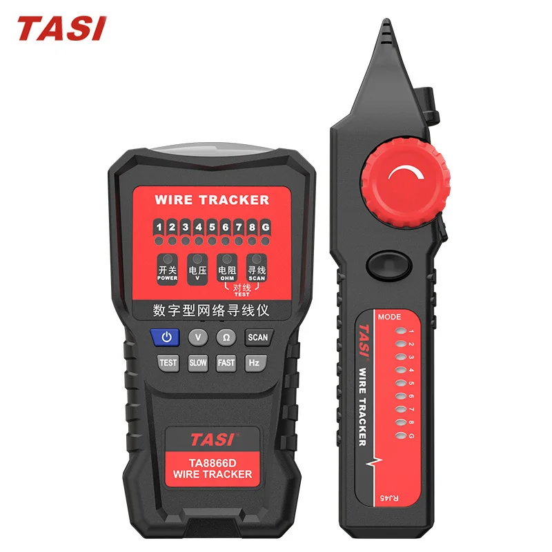 High Quality TA8866D RJ11 RJ45 8P 6P Telephone Wire Tracker Network Cable Tester Detector Line Finder
High Quality TA8866D RJ11 RJ45 8P 6P Telephone Wire Tracker Network Cable Tester Detector Line Finder