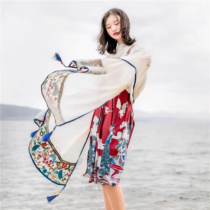 Ethnic Style Beach Towel Summer Sunscreen Cotton Linen Tassels Decor Vintage Embroidery Outdoor Holiday Accessories Scarf Shawls
Ethnic Style Beach Towel Summer Sunscreen Cotton Linen Tassels Decor Vintage Embroidery Outdoor Holiday Accessories Scarf Shawls