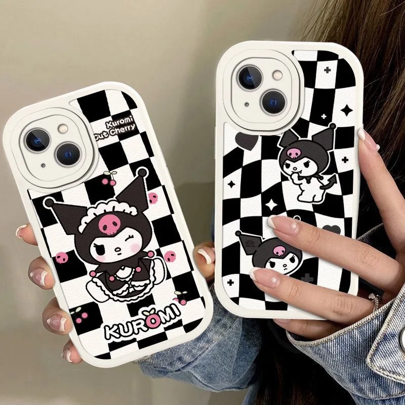 Cute Cartoon Kuromi Chessboard Phone Cases For iPhone 14 13 12 11 Pro Max Mini XR XS MAX 8 X 7 All-inclusive anti-drop silicone
Cute Cartoon Kuromi Chessboard Phone Cases For iPhone 14 13 12 11 Pro Max Mini XR XS MAX 8 X 7 All-inclusive anti-drop silicone