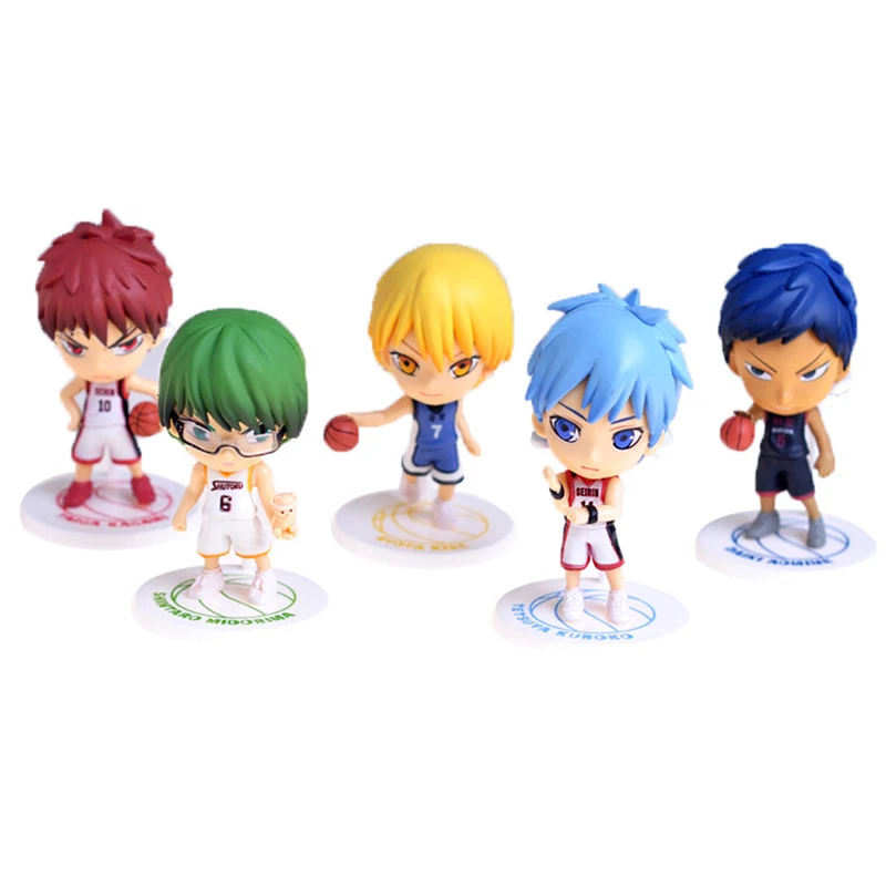 Фигурки героев аниме, 10 см, версия Q, Kise Ryouta Aomine Daiki Midorima Shintaro, модель из ПВХ Kagami Taiga, детские игрушки
Фигурки героев аниме, 10 см, версия Q, Kise Ryouta Aomine Daiki Midorima Shintaro, модель из ПВХ Kagami Taiga, детские игрушки
