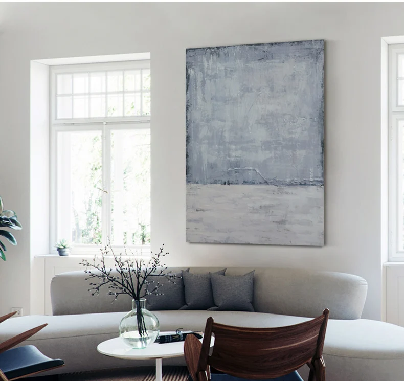 Handmade Abstract Painting Canvas Art Minimalist Art Acrylic Painting Oversize Wall Art Grey Painting Modern Art Home Decor
Handmade Abstract Painting Canvas Art Minimalist Art Acrylic Painting Oversize Wall Art Grey Painting Modern Art Home Decor