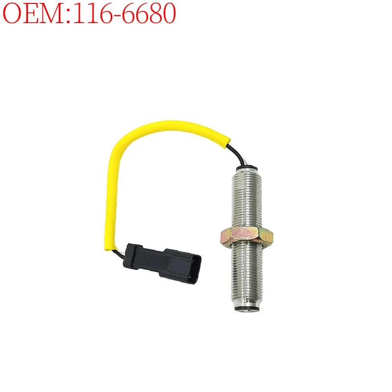 

Excavator Construction Machinery Accessories Suitable For Caterpillar Speed Sensor 116-6680 1166680 High Quality Brand New Parts
