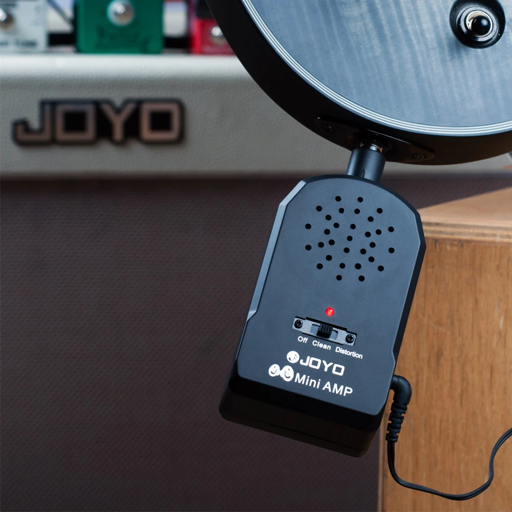 

JOYO Guitar Amplifier AMP Headphone JA-01 Mini Guitar Speaker MP3 Headphone Amp Clean Distortion Effect For Electric Guitar