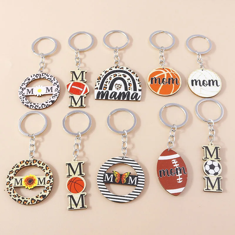 New Fashion Sports Keychains Flower Rugby Basketball Soccer Mom Keyring Car Key Chain Key Ring Sportsman Mama Mother's Day Gifts
New Fashion Sports Keychains Flower Rugby Basketball Soccer Mom Keyring Car Key Chain Key Ring Sportsman Mama Mother's Day Gifts