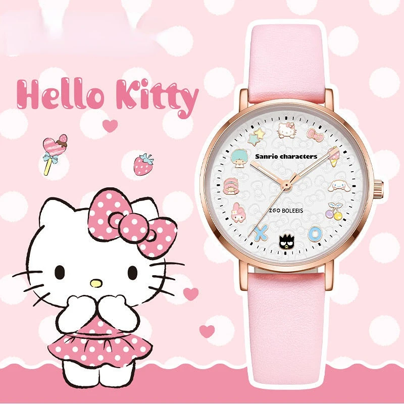 Sanrio Anime Cartoon Girls Watch Elementary School Student Party Girls Children Girl Junior High School Ins High-value Wholesale
Sanrio Anime Cartoon Girls Watch Elementary School Student Party Girls Children Girl Junior High School Ins High-value Wholesale