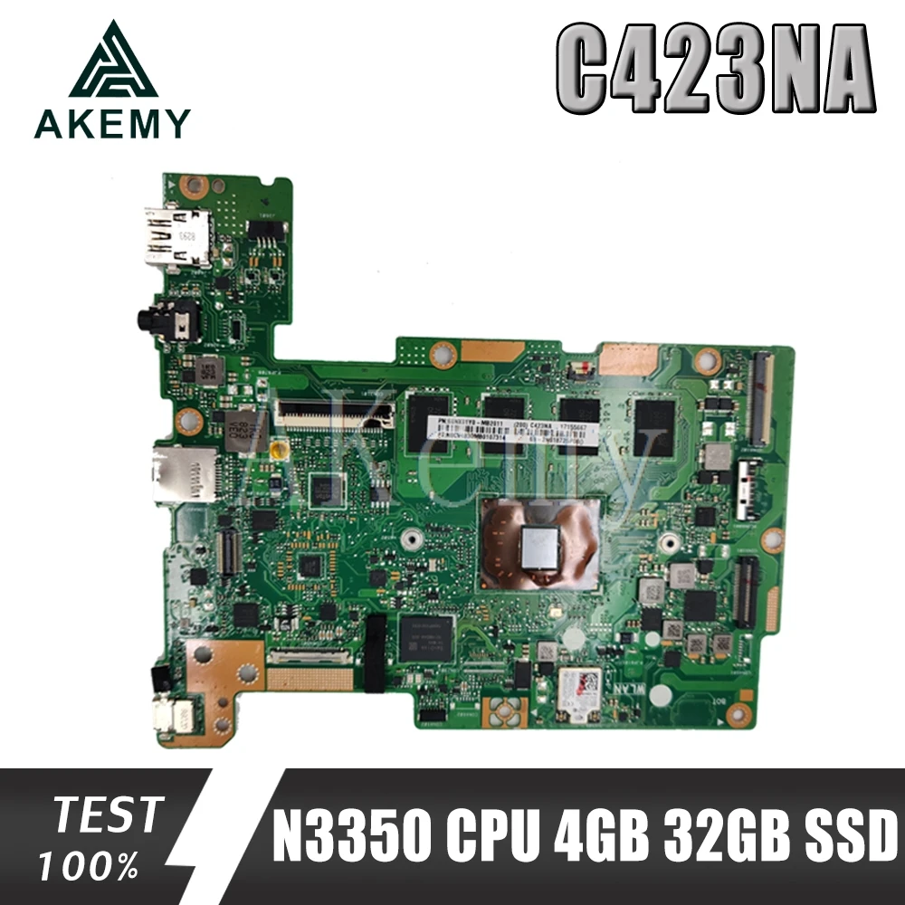 Материнская плата для ноутбука C423NA 32 Гб SSD для Asus Chromebook C423NA C423N C423 N3350 CPU 4 Гб RAM оригинальная материнская плата 100% ТЕСТ ОК
Материнская плата для ноутбука C423NA 32 Гб SSD для Asus Chromebook C423NA C423N C423 N3350 CPU 4 Гб RAM оригинальная материнская плата 100% ТЕСТ ОК