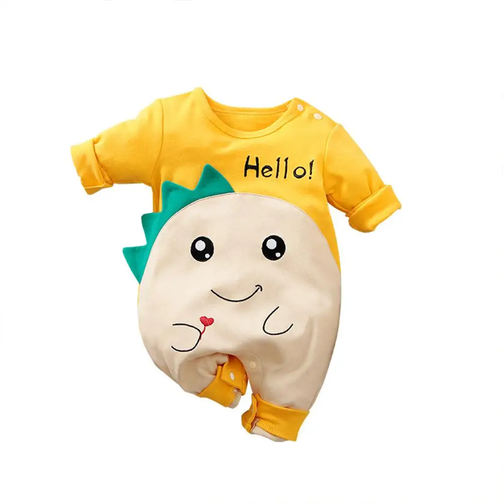 Newborn Baby Clothes Cotton Baby Rompers Cartoon Printed Long-sleeved Trousers Shoulder Crotch Buckle Jumpsuit
Newborn Baby Clothes Cotton Baby Rompers Cartoon Printed Long-sleeved Trousers Shoulder Crotch Buckle Jumpsuit